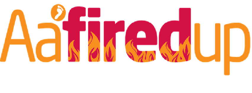 Aa' Fired Up Logo
