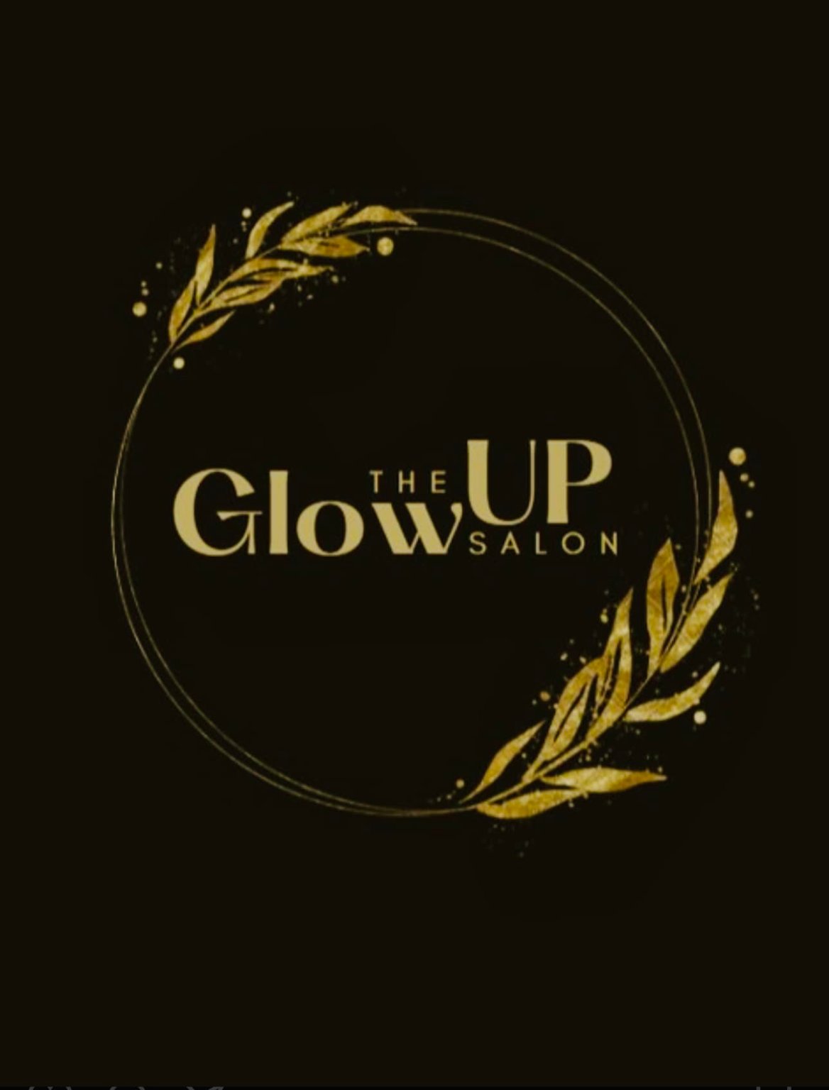 The Glow Up Salon Logo