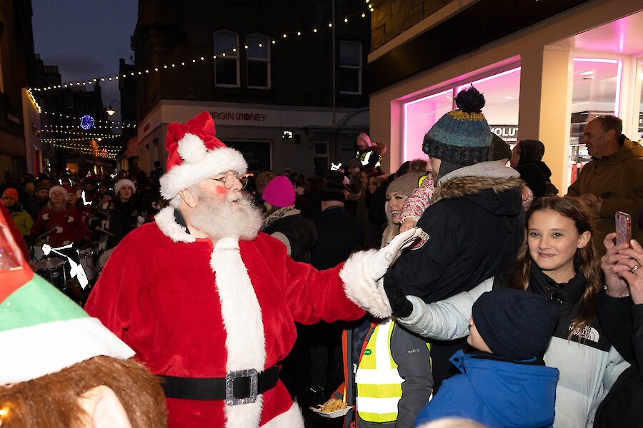 Living Lerwick's Christmas Parade 2023