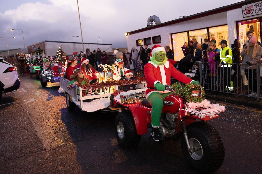 Living Lerwick's Christmas Parade 2023