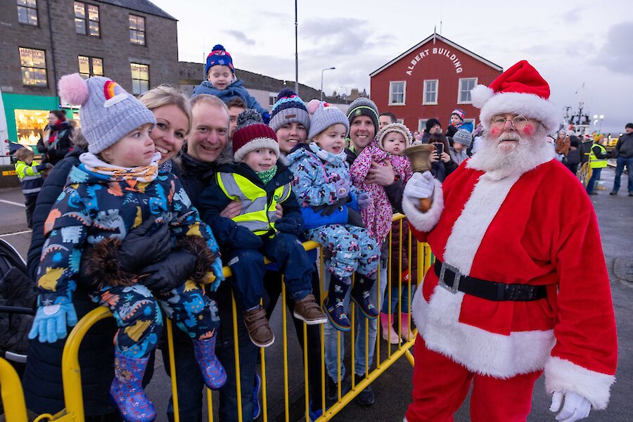 Living Lerwick's Christmas Parade 2023