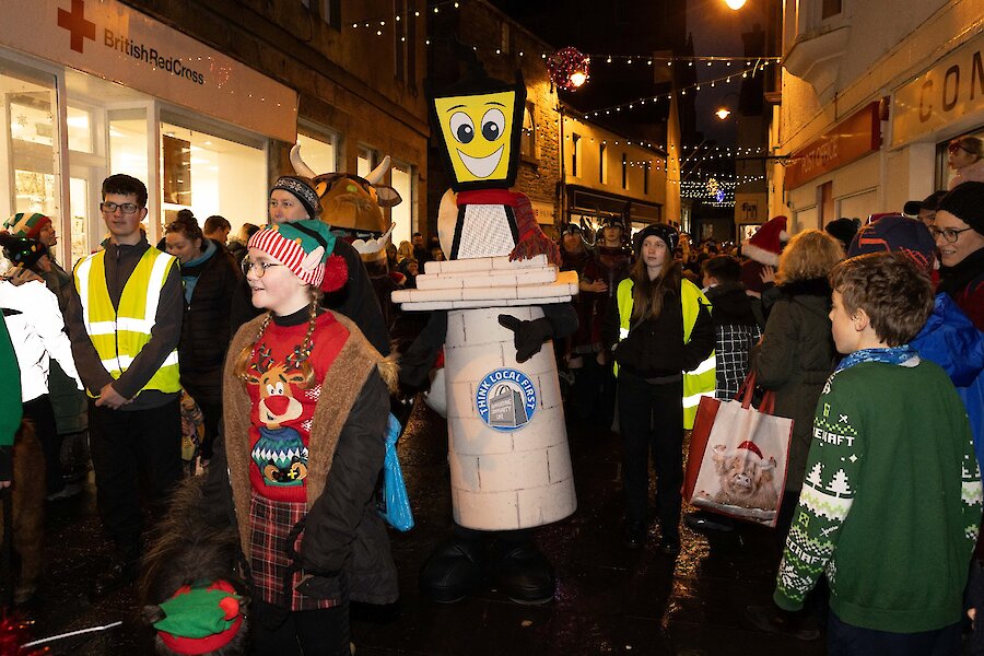 Living Lerwick's Christmas Parade 2023