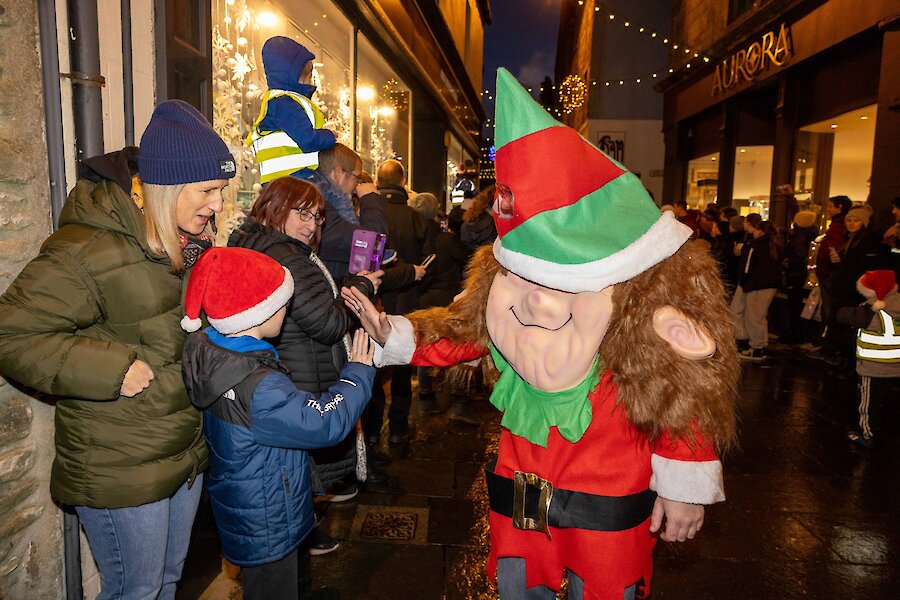 Living Lerwick's Christmas Parade 2023