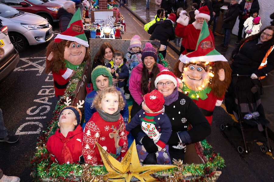 Living Lerwick's Christmas Parade 2023