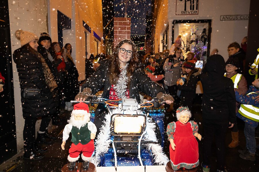 Living Lerwick's Christmas Parade 2023