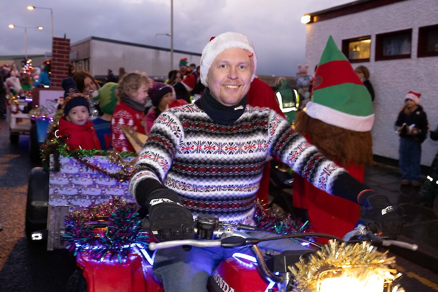 Living Lerwick's Christmas Parade 2023