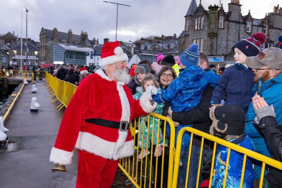 Living Lerwick's Christmas Parade 2023