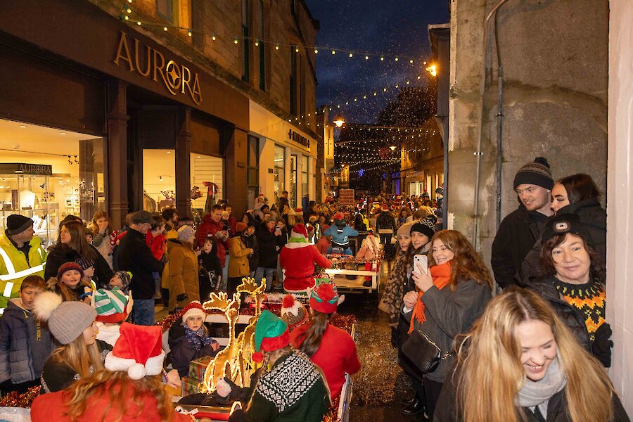 Living Lerwick's Christmas Parade 2023