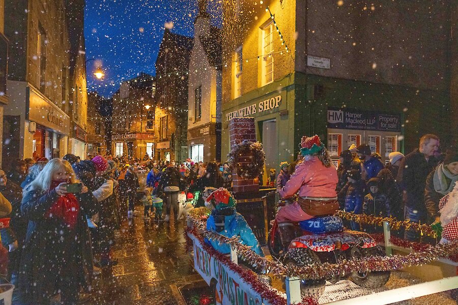 Living Lerwick's Christmas Parade 2023