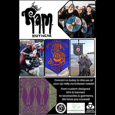 Behind the Stitches: R.A.M Knitwear and Up Helly Aa